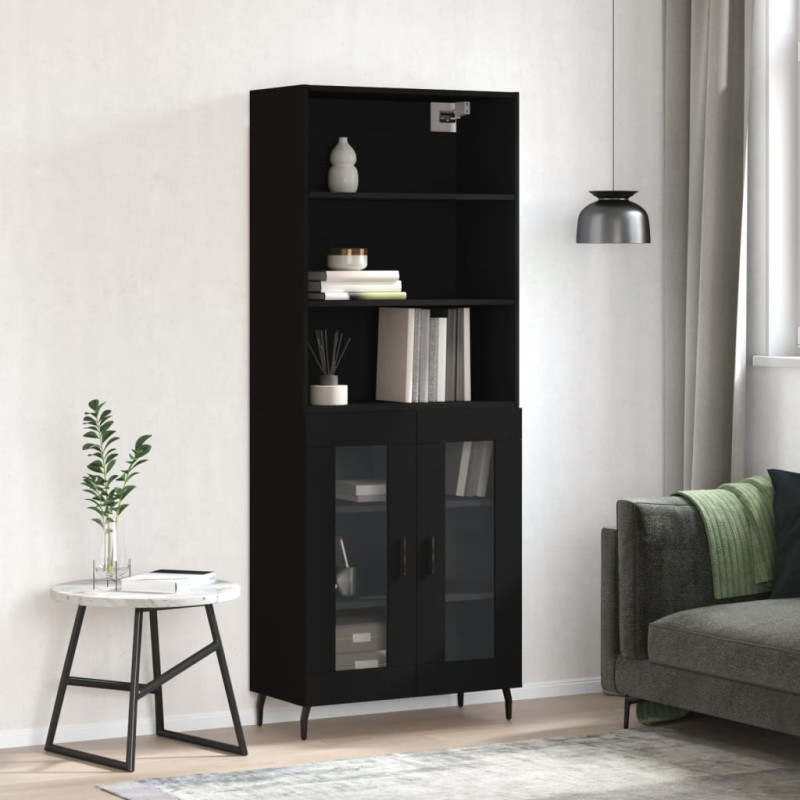 stradeXL Highboard Black...