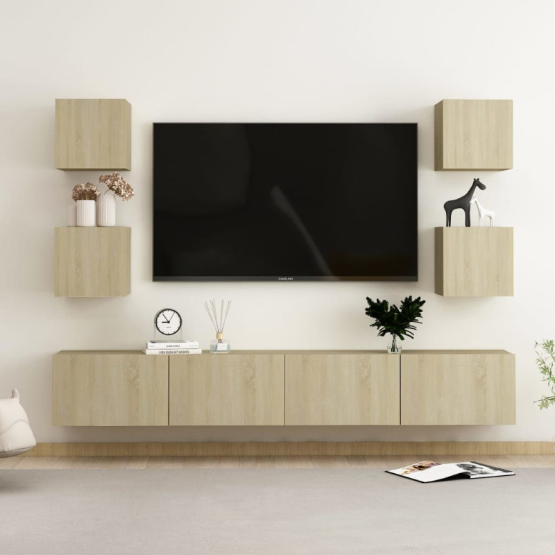 stradeXL 6 Piece TV Cabinet...