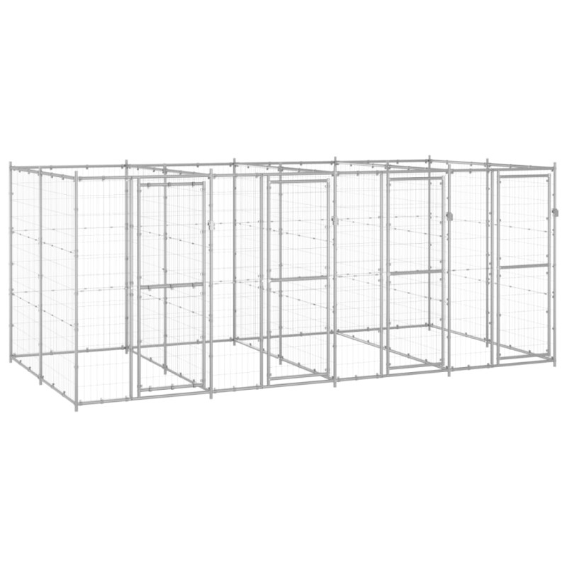 stradeXL Outdoor Dog Kennel...