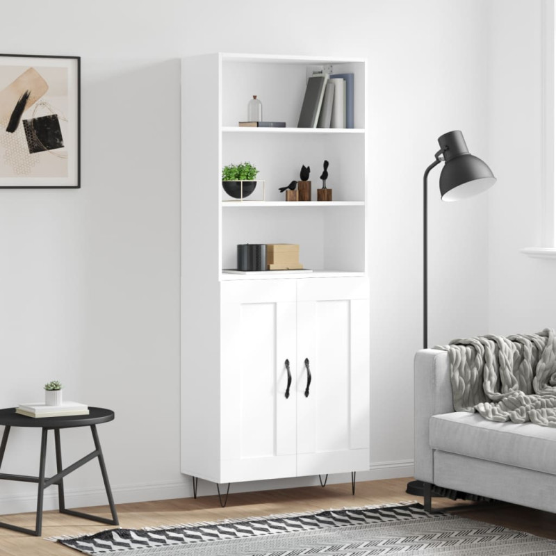 stradeXL Highboard White...