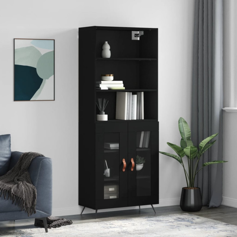 stradeXL Highboard Black...