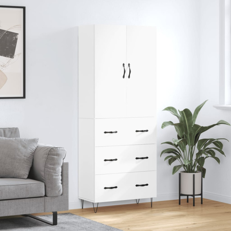 stradeXL Highboard White...