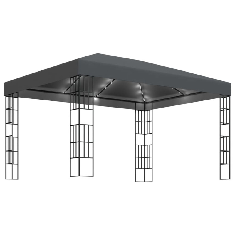 stradeXL Gazebo with LED...