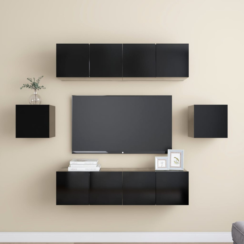 stradeXL 6 Piece TV Cabinet...