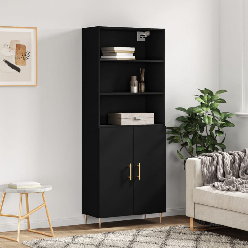 stradeXL Highboard Black...