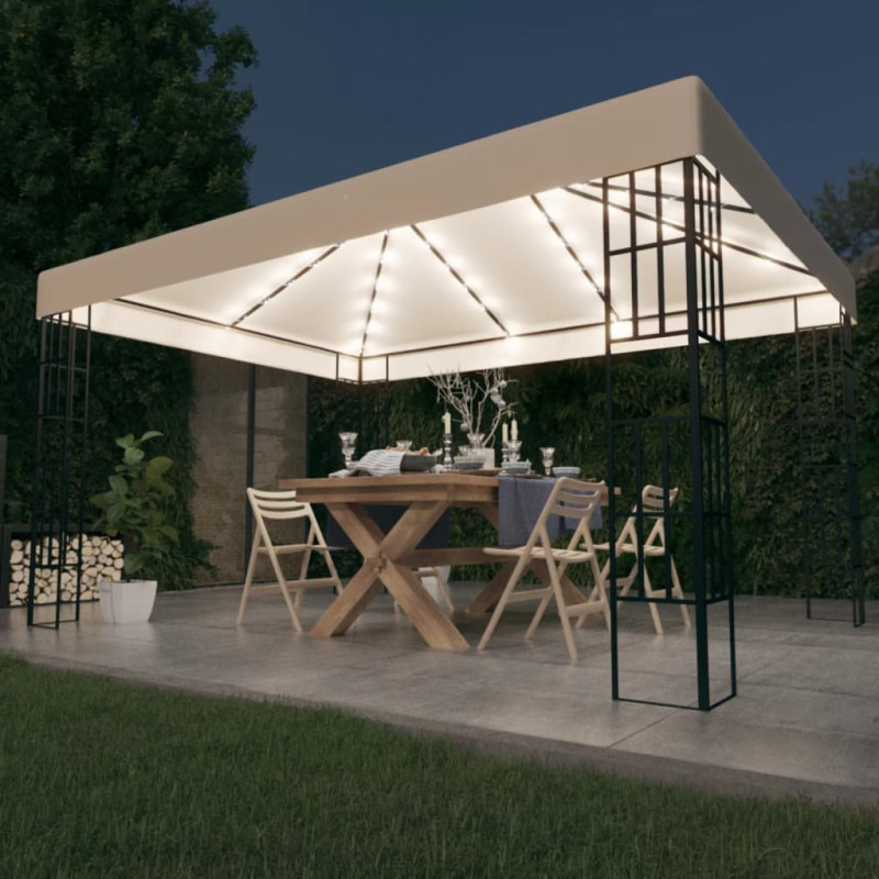 stradeXL Gazebo with LED...