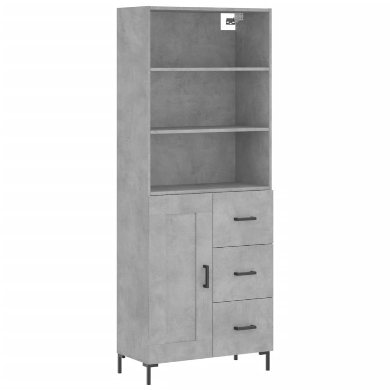 stradeXL Highboard Concrete...