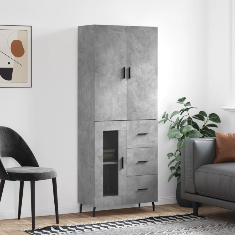 stradeXL Highboard Concrete...