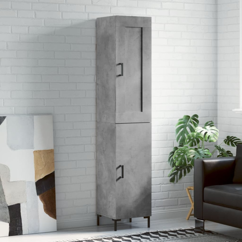 stradeXL Highboard Concrete...