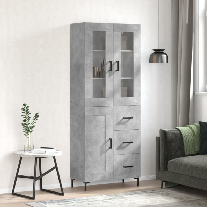 stradeXL Highboard Concrete...