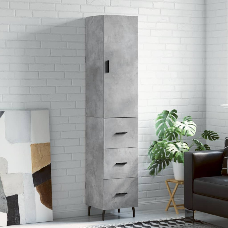 stradeXL Highboard Concrete...