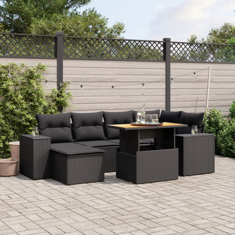 stradeXL 7 Piece Garden...