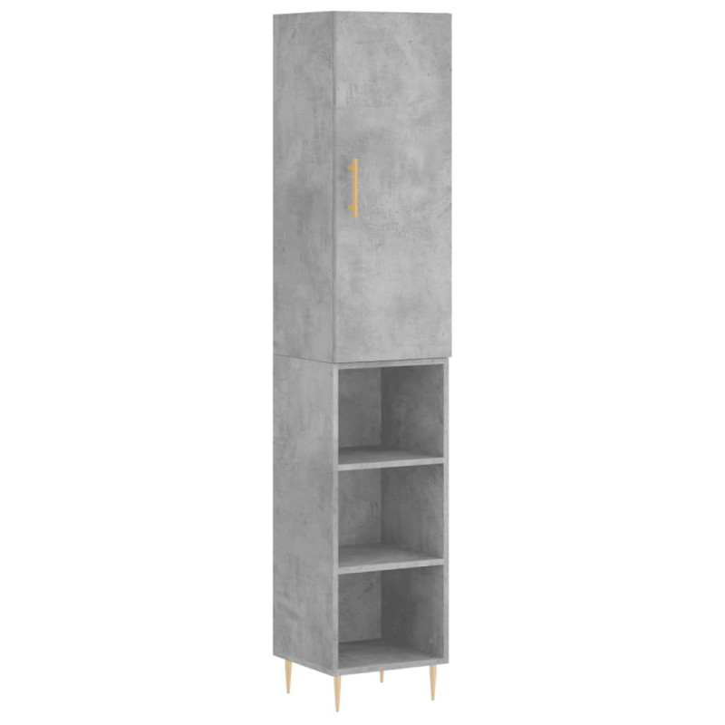 stradeXL Highboard Concrete...