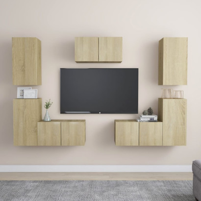 stradeXL 7 Piece TV Cabinet...