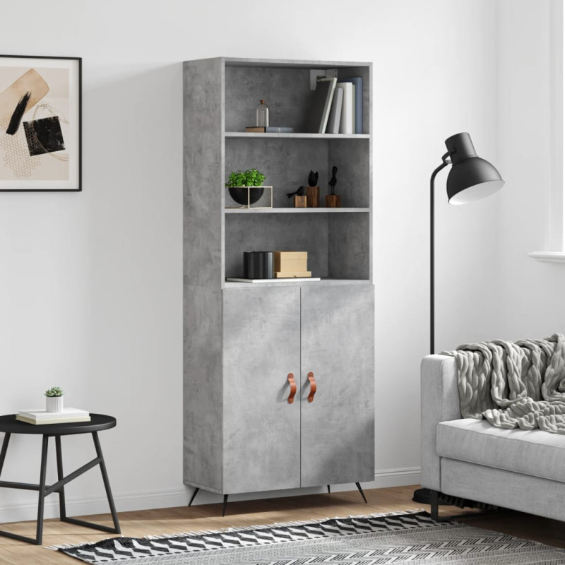 stradeXL Highboard Concrete...