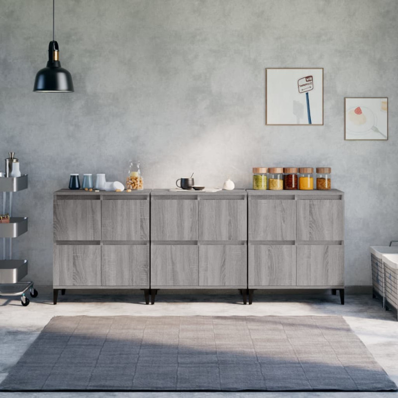 stradeXL Sideboards 3 Stk....