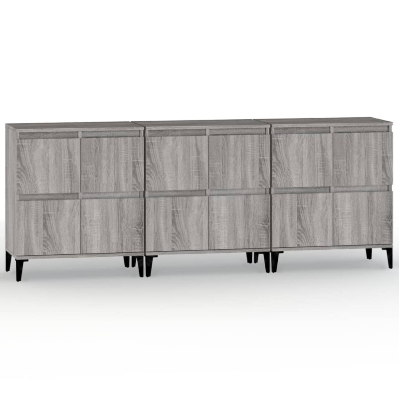 stradeXL Sideboards 3 Stk....