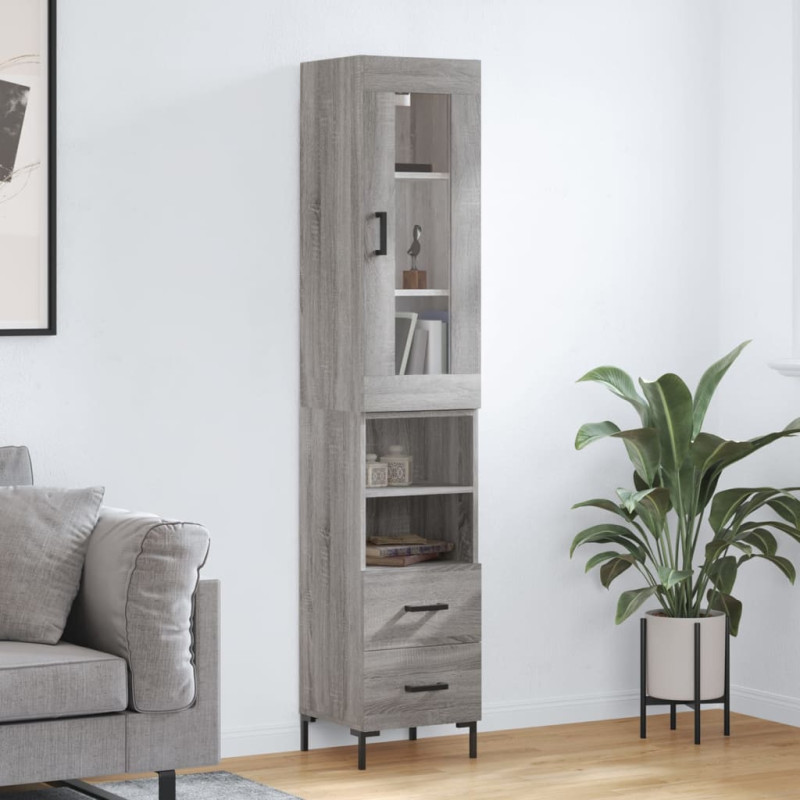 stradeXL Highboard Grey...