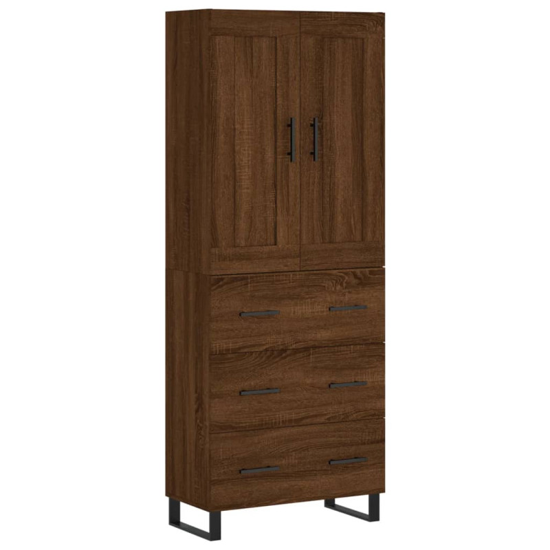 stradeXL Highboard Braun...