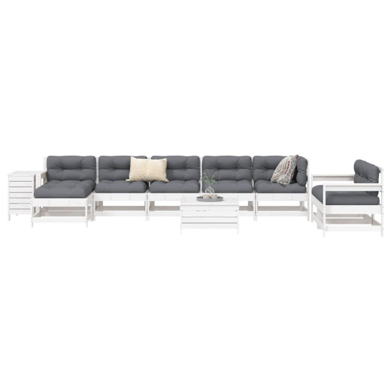 vidaXL 10 Piece Garden Sofa...