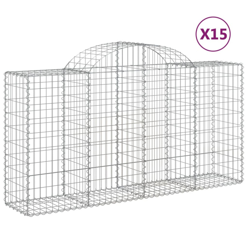 stradeXL Arched Gabion...