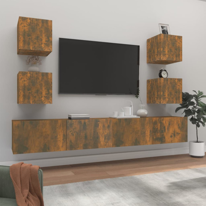 stradeXL 6 Piece TV Cabinet...