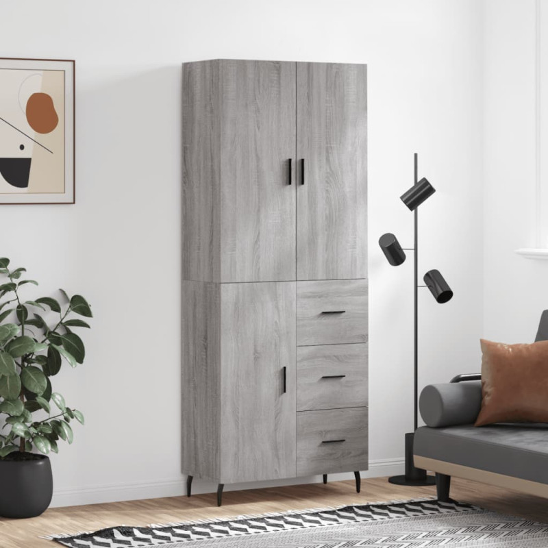 stradeXL Highboard Grey...