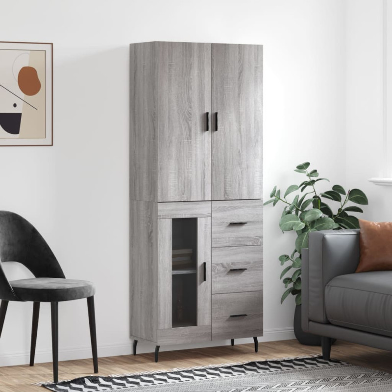 stradeXL Highboard Grey...