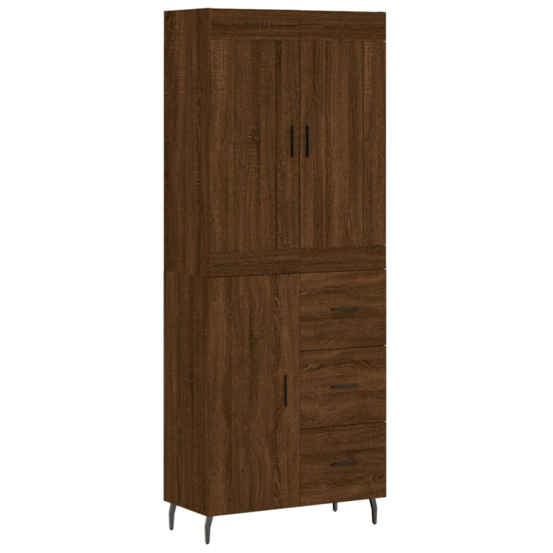 stradeXL Highboard Braun...