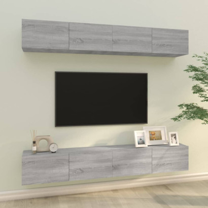 stradeXL Wall TV Cabinets 4...