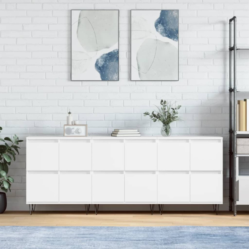 stradeXL Sideboards 3 pcs...