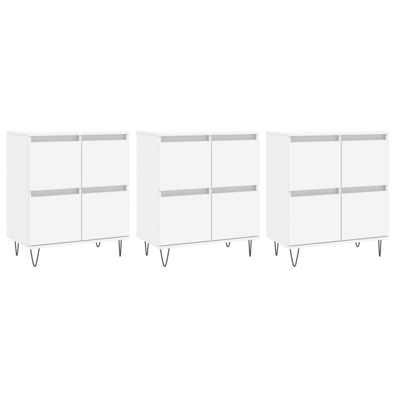 stradeXL Sideboards 3 pcs...