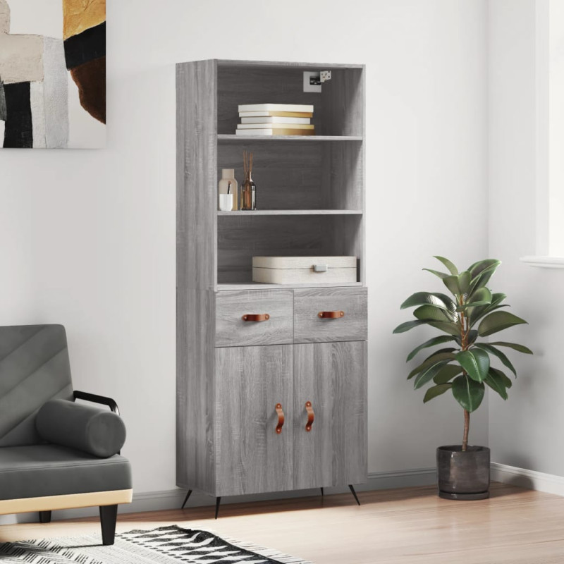 stradeXL Highboard Grey...