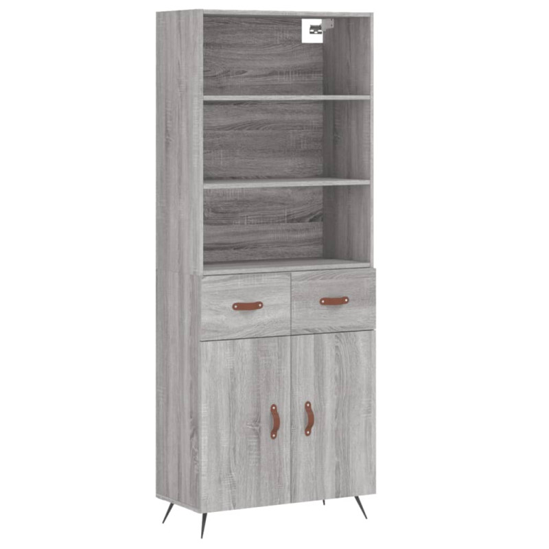 stradeXL Highboard Grey...