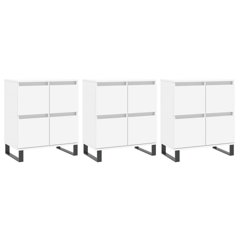 stradeXL Sideboards 3 pcs...