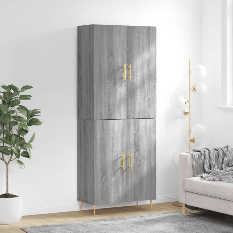 stradeXL Highboard Grey...