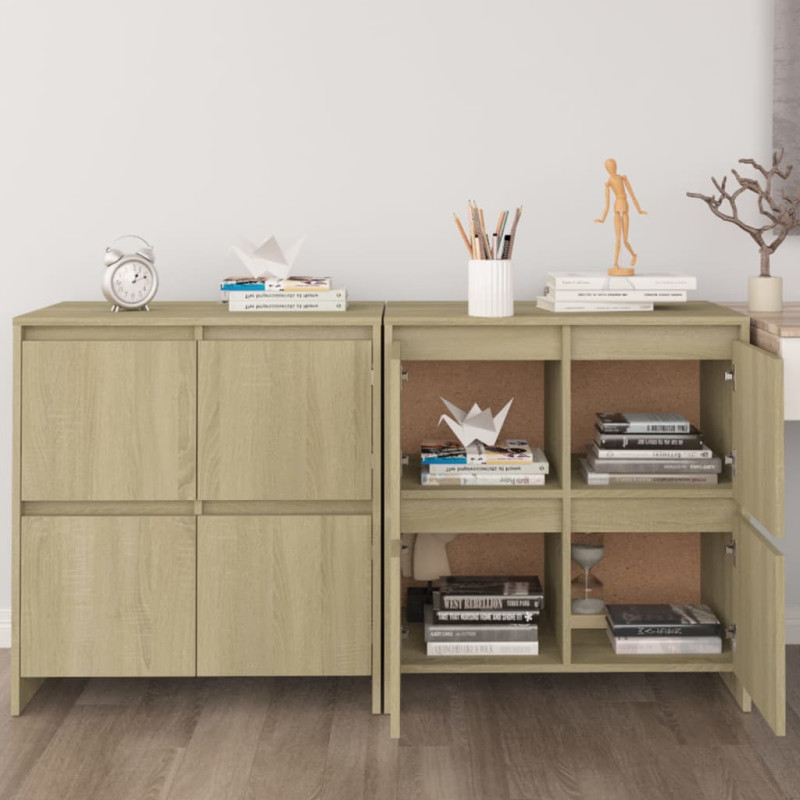 stradeXL Sideboards 2 pcs...