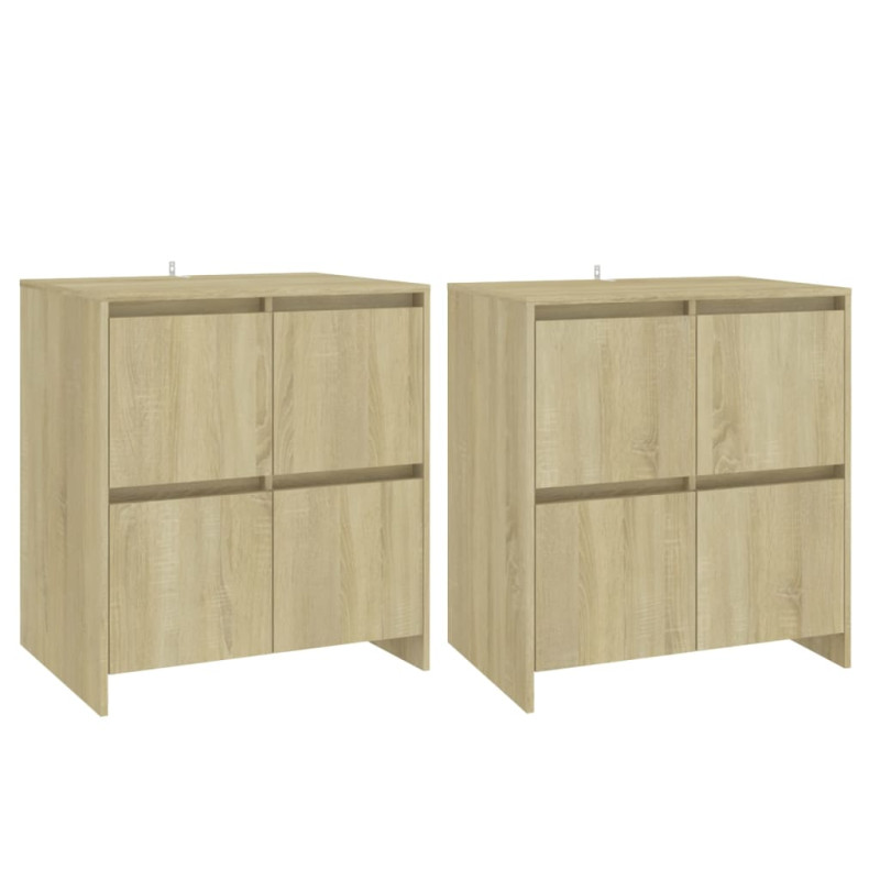 stradeXL Sideboards 2 pcs...