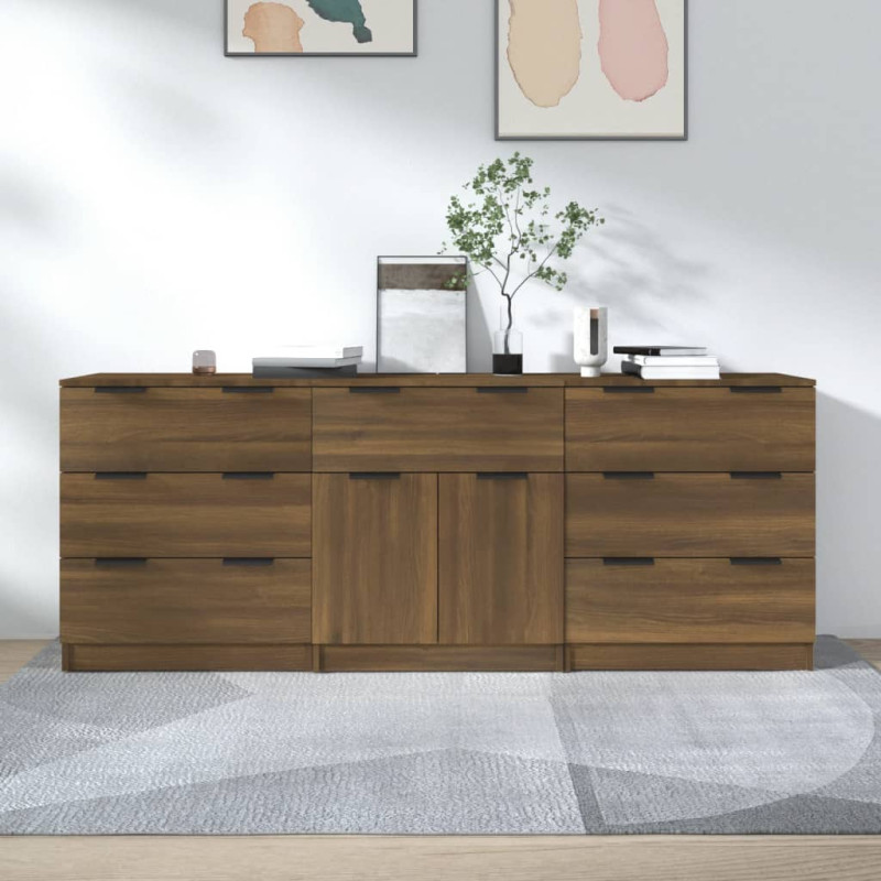 stradeXL 3 Piece Sideboards...