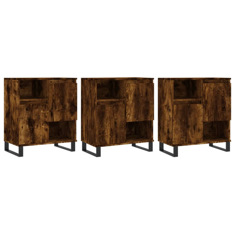 stradeXL Sideboards 3 pcs...