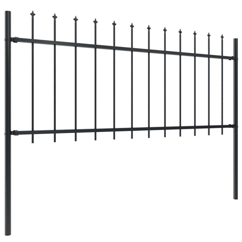 stradeXL Garden Fence with...