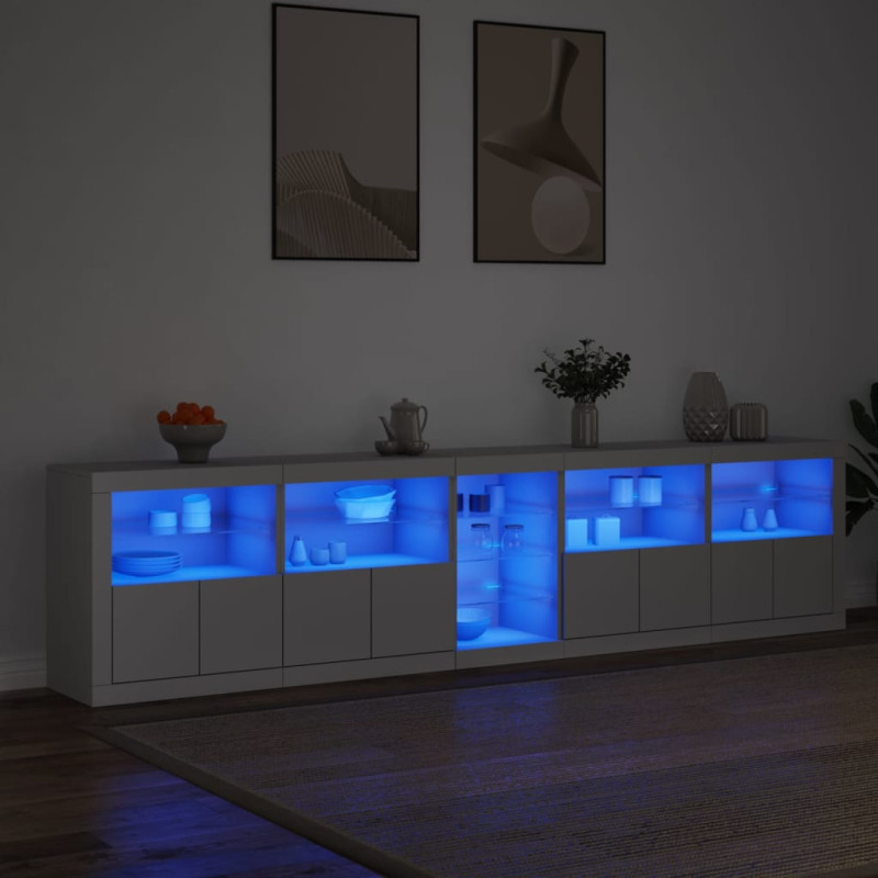 stradeXL Sideboard with LED...