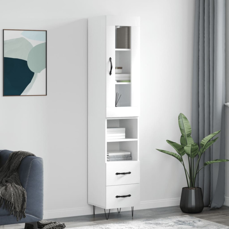 stradeXL Highboard White...