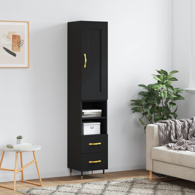 stradeXL Highboard Black...