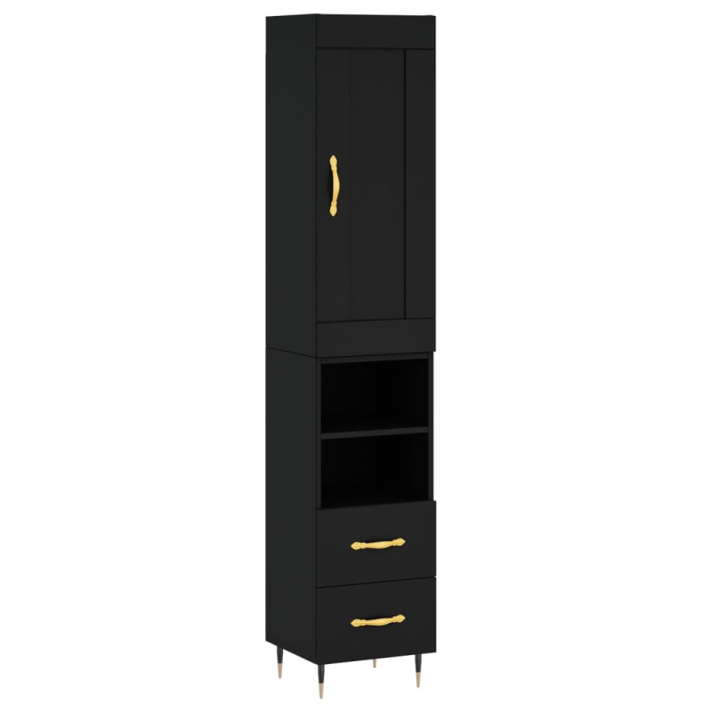 stradeXL Highboard Black...