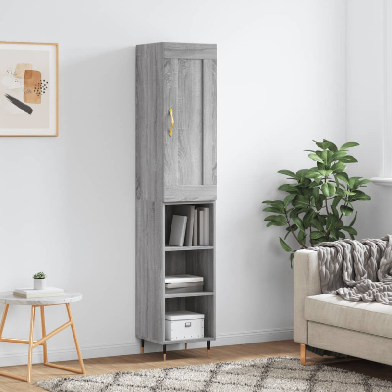 stradeXL Highboard Grey...