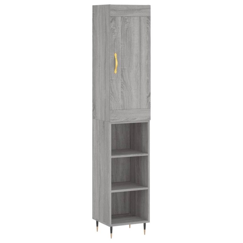 stradeXL Highboard Grey...