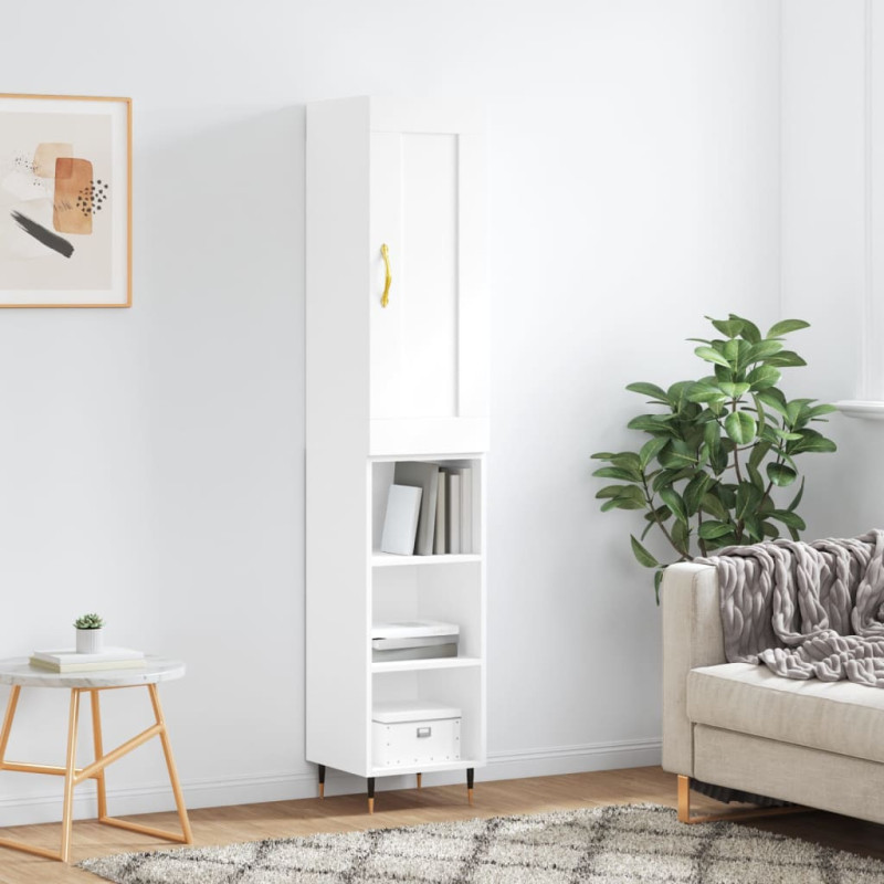 stradeXL Highboard White...