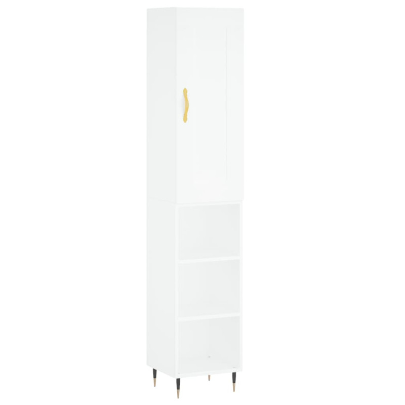 stradeXL Highboard White...