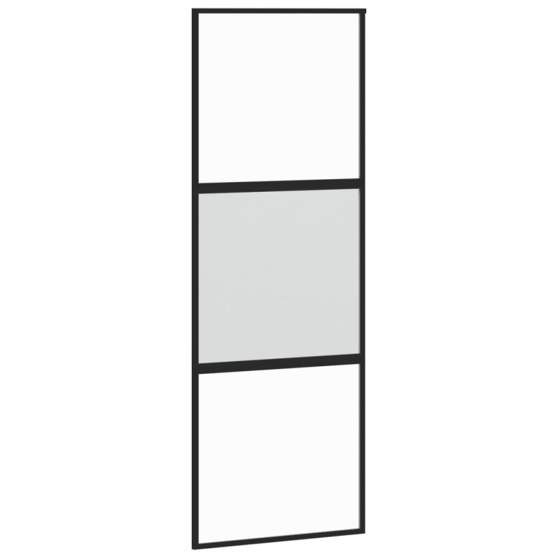 stradeXL Sliding Door Black...